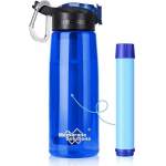 Membrane Solutions WATER FILTER BOTTLE 428913, Blue
