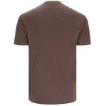 Simms Wood Trout Fill T-Shirt, Brown Heather