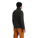 Simms Rivershed Full Zip Fleece Jacket, Black Heather