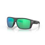 Costa Diego Green Mirror 580G, Matte Gray Frame