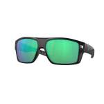 Costa Diego Green Mirror 580G, Matte Black Frame