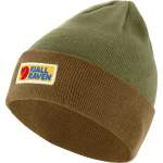 Fjallraven Vardag Classic Beanie, Buckwheat Brown-Laurel Green