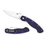 Spyderco Military Model CPM S110V Dark Blue, клинок P 10,2 см