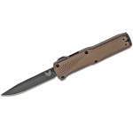 Benchmade Phaeton Aluminum Dark Earth, клинок чёрн. P 8,76 см