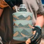 HydraPak Stow 0,5L, зелёный-горы