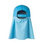 Buff Desert Cap, Solid Azure
