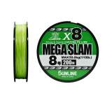 Sunline Saltymate Mega Slam x8 200m #8 PE, Bright Green