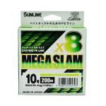 Sunline Saltymate Mega Slam x8 200m #10 PE, Bright Green
