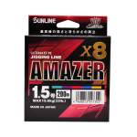Sunline SM Amazer×8 200m #1.5 PE, Multicolor 