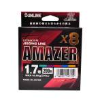 Sunline SM Amazer×8 200m #1.7 PE, Multicolor 