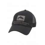 Кепка Simms Trout Trucker Cap, Black-Grey
