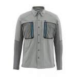 Рубашка Simms Taimen TriComp LS Shirt, Smoke