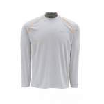 Футболка Simms Solarflex LS Crewneck Solid, Grey