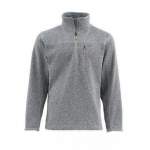 Пуловер Simms Rivershed Sweater Quarter Zip, Smoke