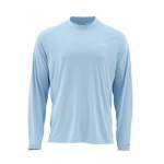 Футболка Simms Solarflex LS Crewneck Solid, Light Blue