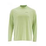 Футболка Simms Solarflex LS Crewneck - Graphic Print, Record Light Green