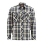 Simms Guide Insulated Shaket, Light Khaki Plaid