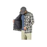 Simms Guide Insulated Shaket, Light Khaki Plaid