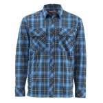 Simms Guide Insulated Shaket, Admiral Blue Plaid