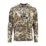 Simms SolarFlex LS Crewneck - Print, River Camo