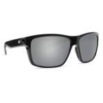 Очки Costa Slack Tide, Gray Silver Mirror 580P, Shiny Black Frame