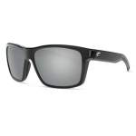 Очки Costa Slack Tide, Gray Silver Mirror 580P, Shiny Black Frame