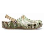 CROCS Classic Graphic II Clog Dark Camo Green-Khaki