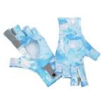 Simms SolarFlex SunGlove, Cloud Camo Blue