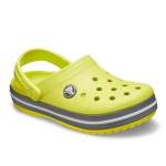 CROCS Crocband Clog K Citrus-Slate Grey
