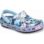 CROCS Crocband Graphic III Clog Tropical Floral-Navy