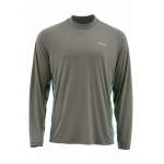 Simms SolarFlex LS Crew Deyoung, Bass Pewter