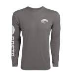 Costa TECHNICAL CREW LS SHIRT, Gray
