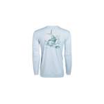 Costa TECHNICAL DORADO LS SHIRT, Light Blue
