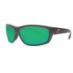 Costa Saltbreak Green Mirror 580P, Steel Gray Metallic Frame