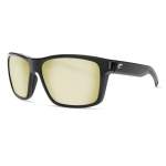 Costa Slack Tide Sunrise Silver Mirror 580P, Shiny Black Frame