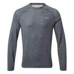 Купить Craghoppers NosiLife Bayame LS Tee, Soft Navy Marl Craghoppers NosiLife Bayame LS Tee, Soft Navy Marl