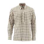 Simms BugStopper LS Shirt, Plaid Cork Plaid