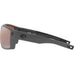 Costa Diego, Copper Silver Mirror 580P, Matte Gray Frame