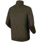 Harkila Tidan Hybrid Half Zip Fleece Jacket, Willow Green-Black