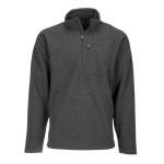 Simms Rivershed Sweater Quarter Zip '20, Carbon