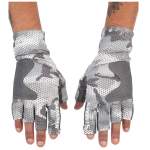 Simms Solarflex Guide Glove, Hex Flo Camo Steel