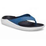 CROCS LiteRide Flip Vivid Blue-Almost White