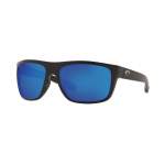 Costa Broadbill, Blue Mirror 580P, Matte Black