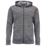 Simms Challenger Hoody - Full Zip '21, Steel Heather