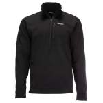 Simms Thermal 1-4 Zip Top, Black