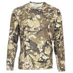 Simms SolarFlex LS Crewneck - Print, Riparian Camo