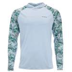Simms SolarFlex Hoody - Print, Slamdown Steel Blue