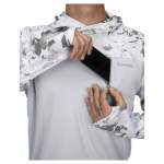 Simms SolarFlex UltraCool Hoody, Cloud Camo Grey