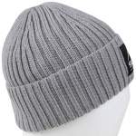 SKRE CUFFED FLEECE BEANIE, серый