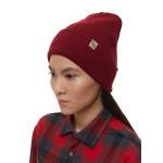 BASK WATCH CAP, тёмно-красный